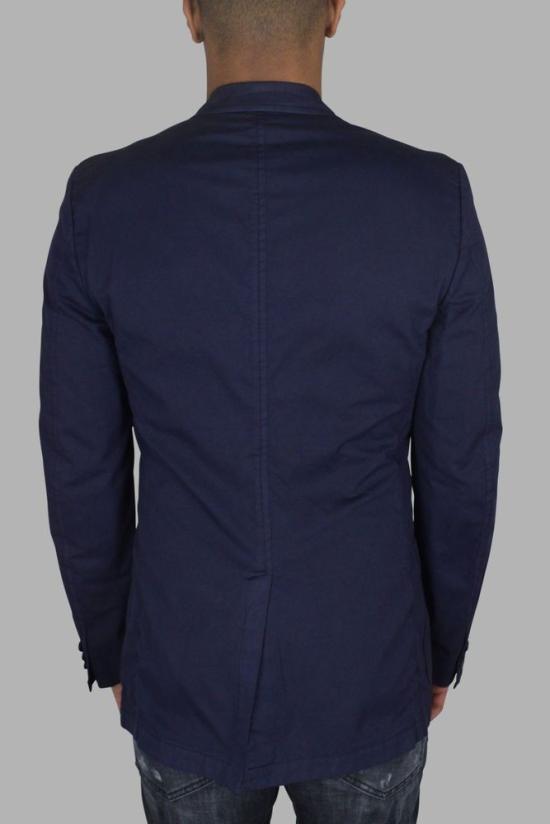  프라다 자켓 맞춤 제작된 파란색 면 소재의  재킷 - PRADA