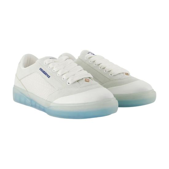 26SS 카사블랑카 스니커즈 A SP26 SNK 025 08 M white - CASABLANCA