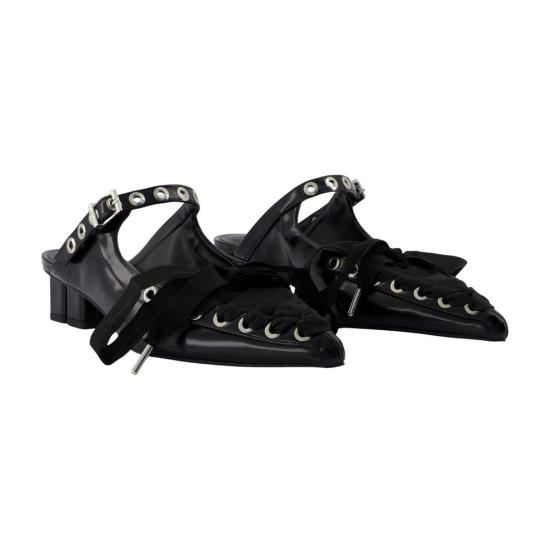 26SS 가니 뮬/슬리퍼 B1030055 099 black - GANNI