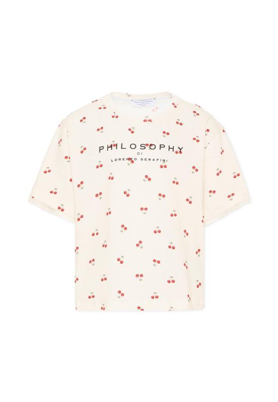 25FW [키즈] 필로소피 티셔츠 I1F611 6607 P243 MULTICOLOR