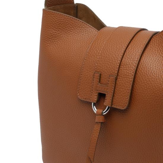 26SS 호간 숄더백 KBW01XS0200 TH1S018 Brown - HOGAN