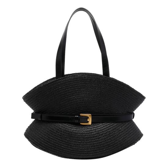 26SS 발망 숄더백 DQ023TFRF 0PA Black