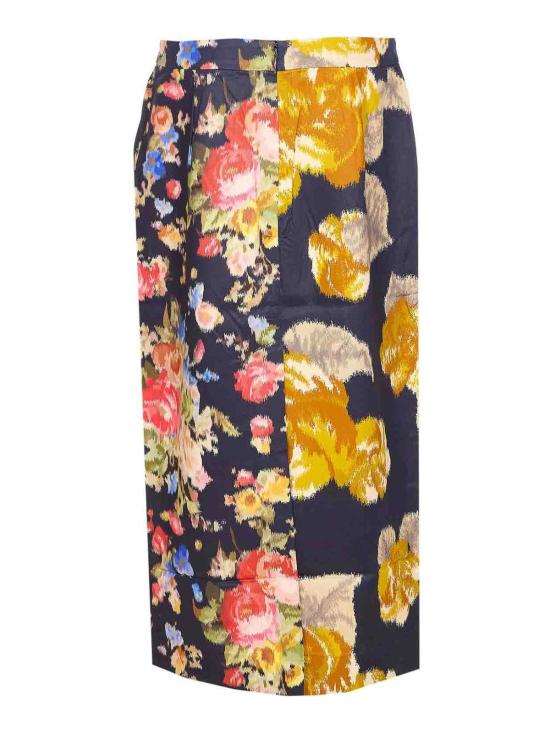 27SS 에센셜앤트워프 미디 스커트 JONSEAJ1OW Multicolour - ESSENTIEL ANTWERP