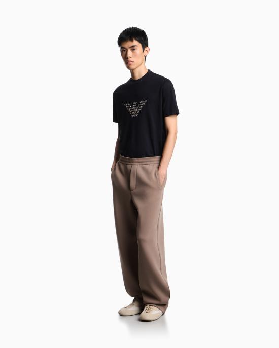 26SS 엠포리오 아르마니 반팔 티셔츠 EM003007 AF18312 UB118 Blue navy - EMPORIO ARMANI