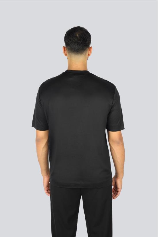 26SS 엠포리오 아르마니 반팔 티셔츠 EM002938 AF18312 UC001 Black - EMPORIO ARMANI