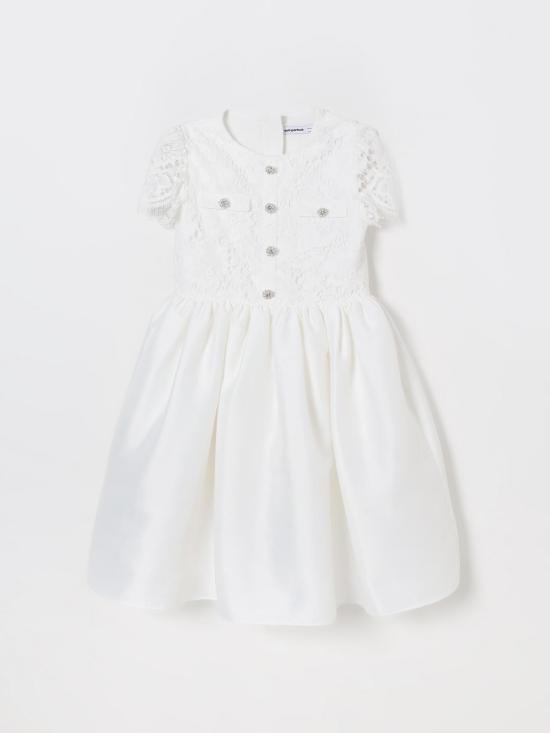 25FW [키즈] 셀프 포트레이트 원피스 AW25724MW White