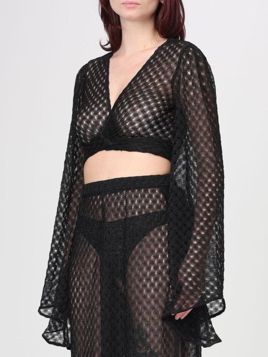 26SS 미소니 탑 MC26SK01BR014R S91RE Black - MISSONI