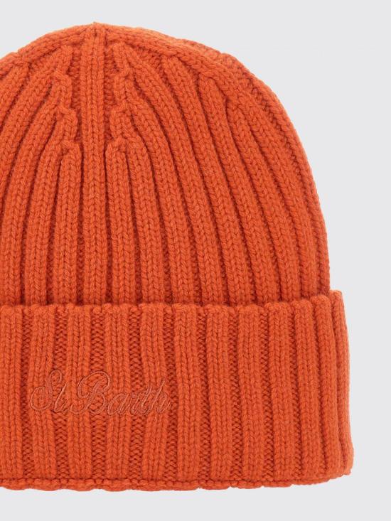 25FW 세인트바쓰 모자 WENG027 00039I Orange - MC2 SAINT BARTH