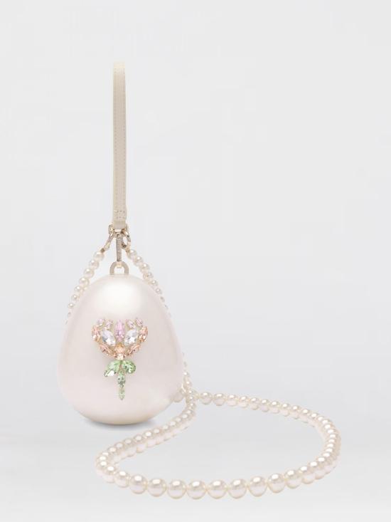 26SS 시몬로샤 클러치/파우치 BAG110ECB0773 PEARL White