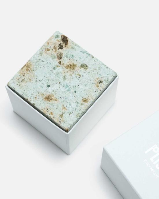  이세이 미야케 반지 옴므 플리세  더블 캐번 링 - ISSEY MIYAKE