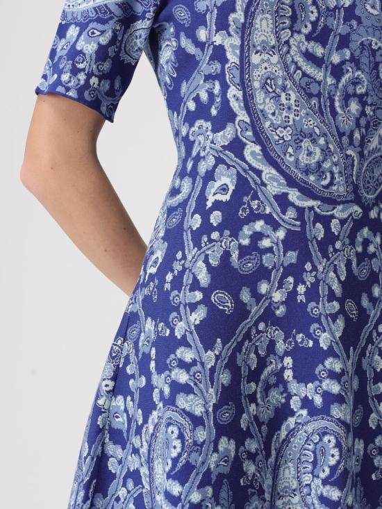 26SS 에트로 롱 원피스 WRKA0022AQ332 S9883 Blue - ETRO