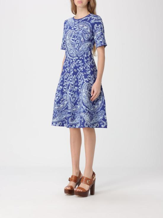 26SS 에트로 롱 원피스 WRKA0022AQ332 S9883 Blue - ETRO