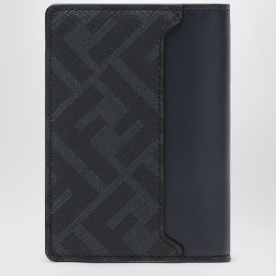 26SS 펜디 FF 스퀘어 카드 홀더 7M0349AV86 Blue - FENDI