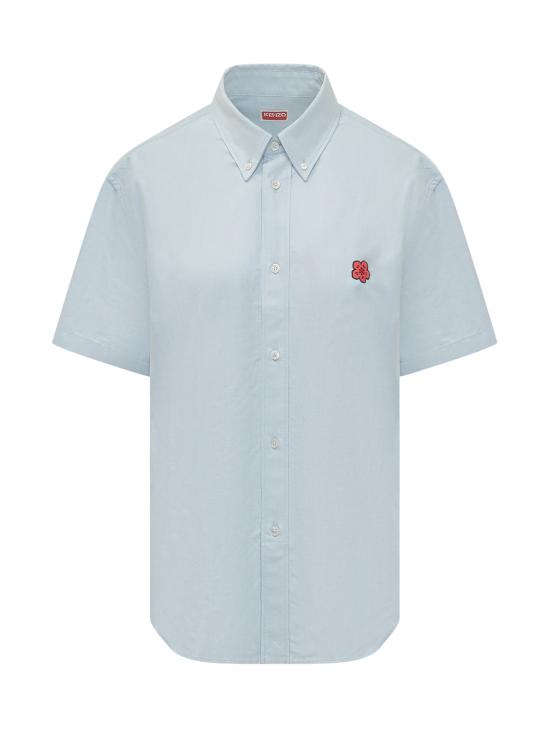 26SS 겐조 긴팔 셔츠 FG55CH1099LO 63 LIGHT BLUE