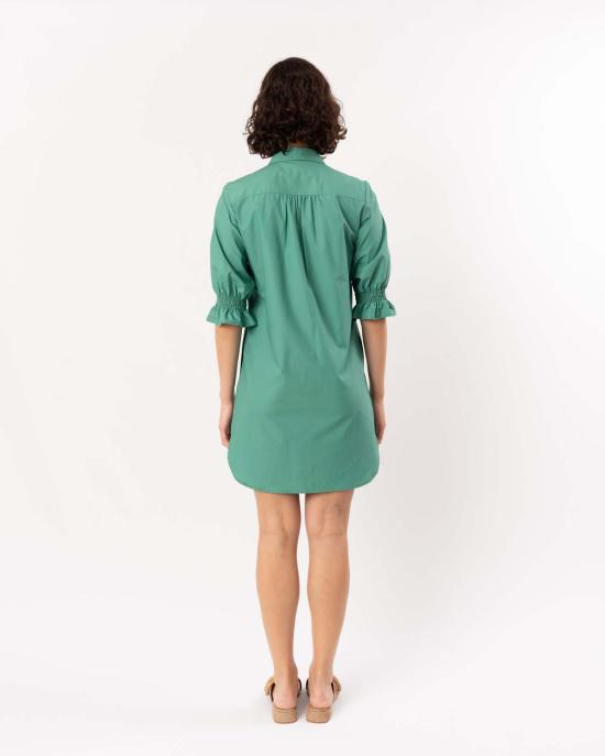  핀리 원피스 밀러 드레스 켈리 그린 - FINLEY