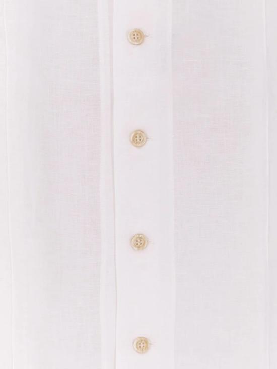 26SS 브루넬로 쿠치넬리 긴팔 셔츠 MM6840618C001 White - BRUNELLO CUCINELLI