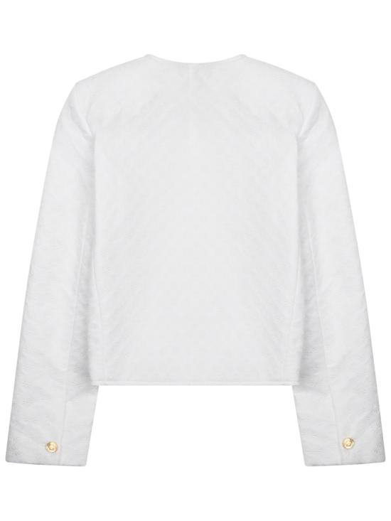 26SS 셀린느 첼시 자켓 퀼티드 RV0800536 CAY4 WHITE - CELINE