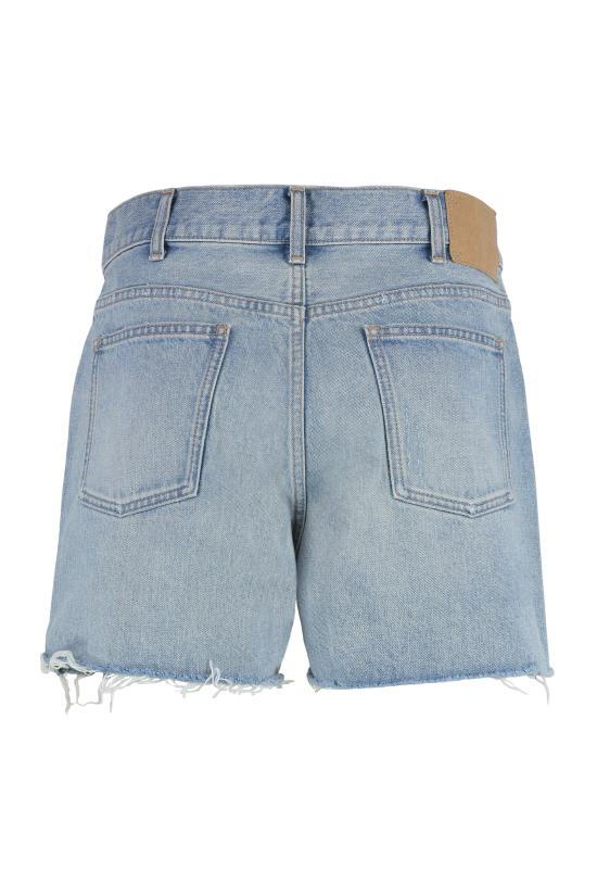 26SS 셀린느 스케이트 쇼츠 스위트 허니 RP06I789D FZZ8 DENIM - CELINE