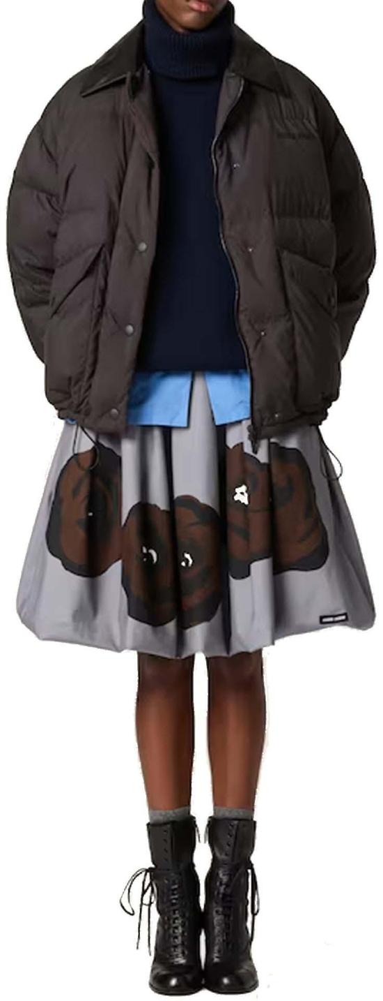  미우미우 터틀넥 MMR43515BVF00081 BLUE - MIU MIU