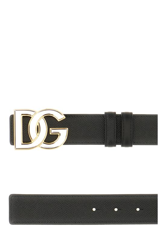 26SS 돌체앤가바나 가죽 벨트 BC4941AG651 8B956 NERO NERO - DOLCE & GABBANA