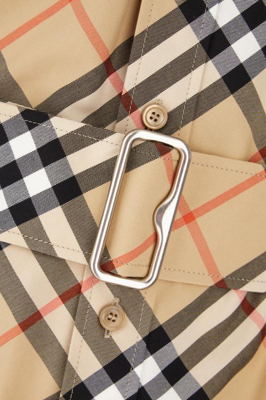 26SS 버버리 체크 코튼 셔츠 드레스 8086610 B9368 SAND IP CHECK - BURBERRY
