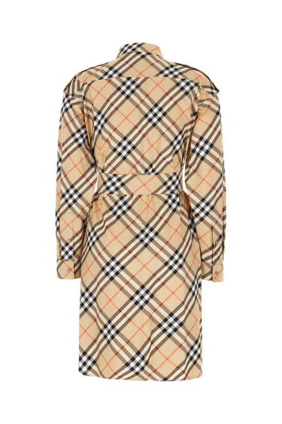 26SS 버버리 체크 코튼 셔츠 드레스 8086610 B9368 SAND IP CHECK - BURBERRY