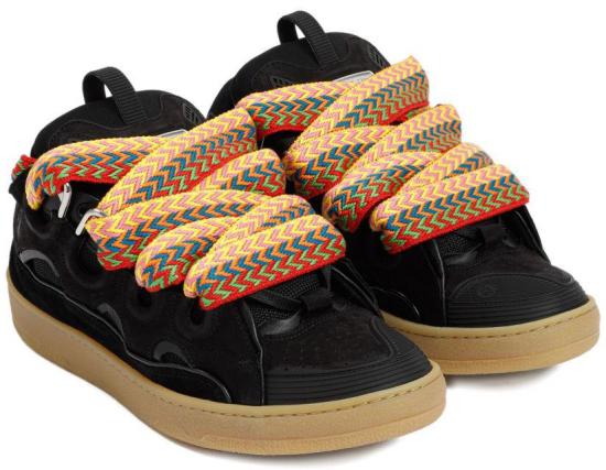 26SS 랑방 스니커즈 FUSKDK12DRA3P2610 BLACK - LANVIN