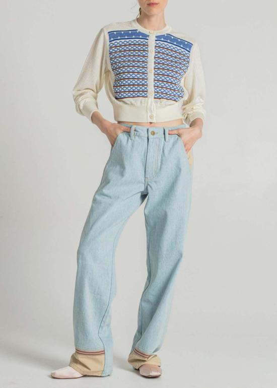  Le Mont St. Michel 가디건 르 몽 생 미셸 글로리나 카디건 오프 화이트