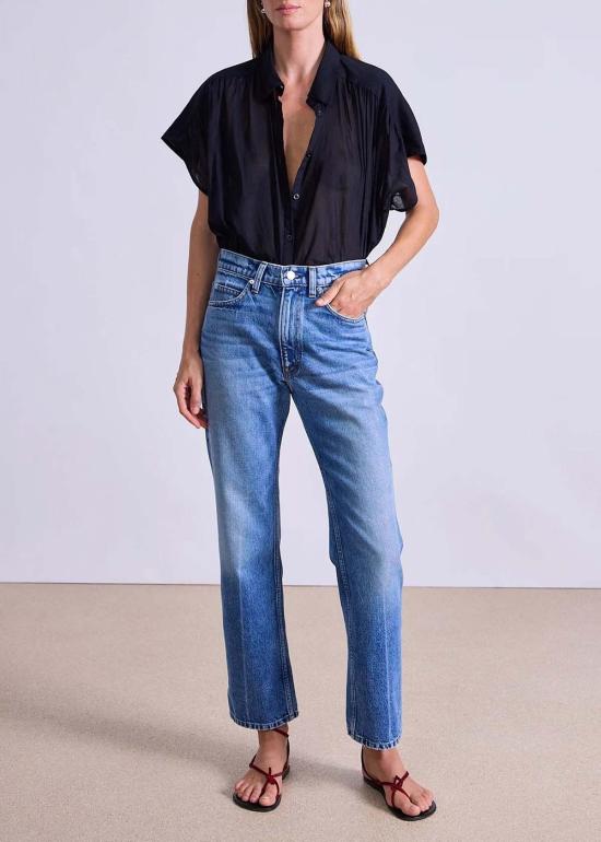  어피스 어파트 데님 팬츠 아피스 아파트 르네 장 에르모사