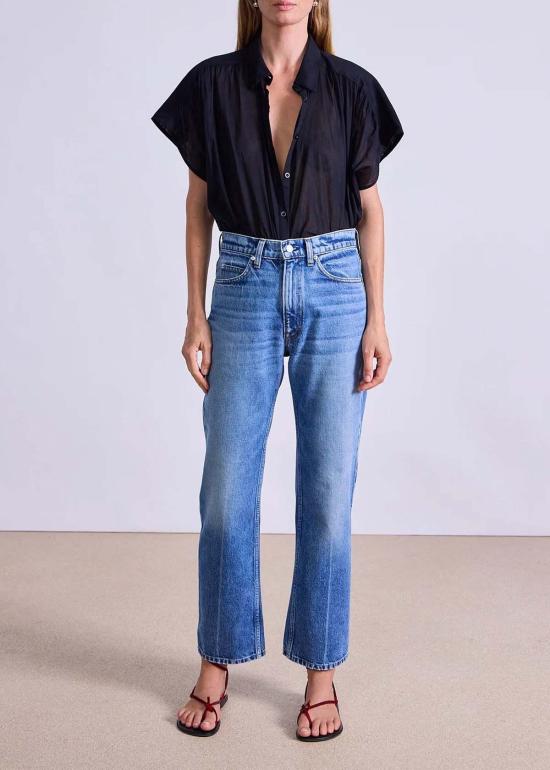  어피스 어파트 데님 팬츠 아피스 아파트 르네 장 에르모사 - APIECE APART