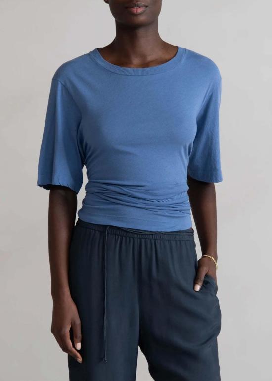  휴머노이드 긴팔 티셔츠 베나 저지 탑 스틸