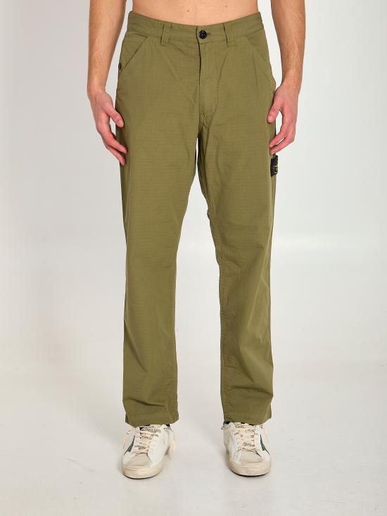 26SS 스톤 아일랜드 스트레이트 팬츠 L1S153100008 GREEN