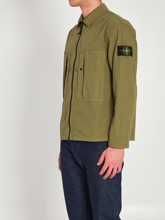 26SS 스톤 아일랜드 긴팔 셔츠 L1S151200005 GREEN - STONE ISLAND