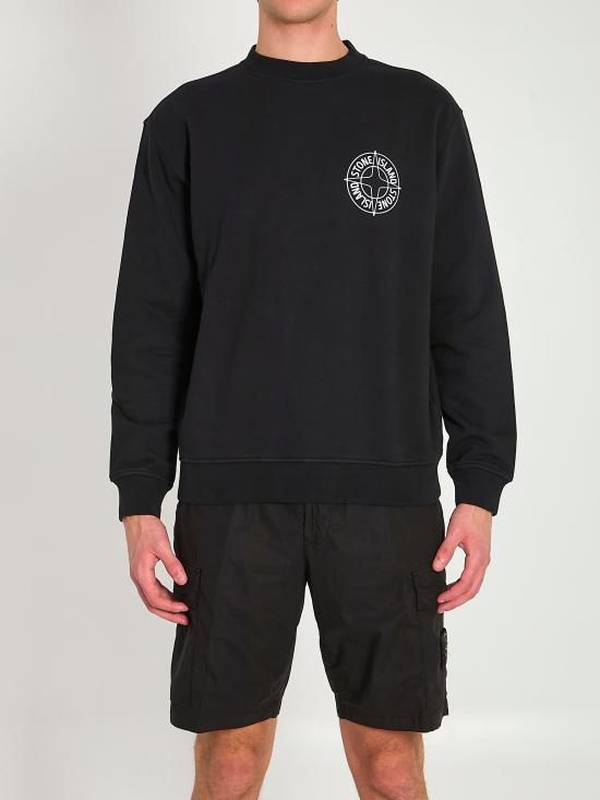 26SS 스톤 아일랜드 긴팔 티셔츠 L1S156100001 BLACK