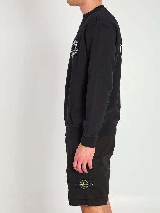 26SS 스톤 아일랜드 긴팔 티셔츠 L1S156100001 BLACK - STONE ISLAND