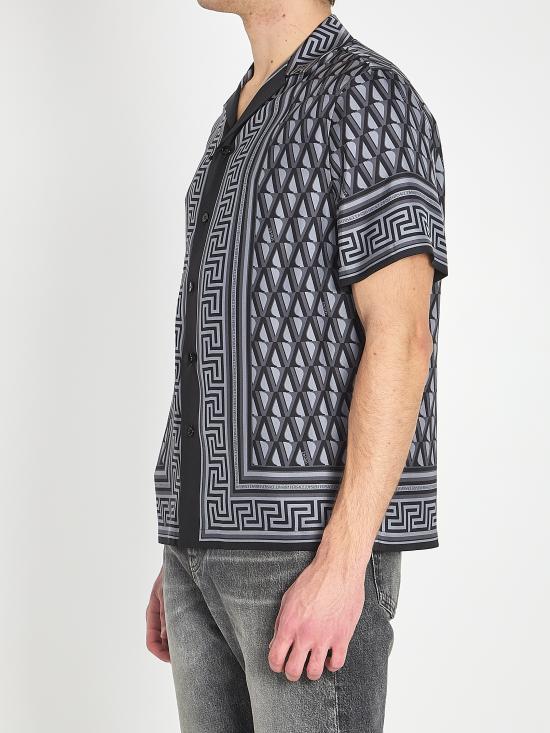 26SS 베르사체 긴팔 셔츠 1022740 GREY - VERSACE