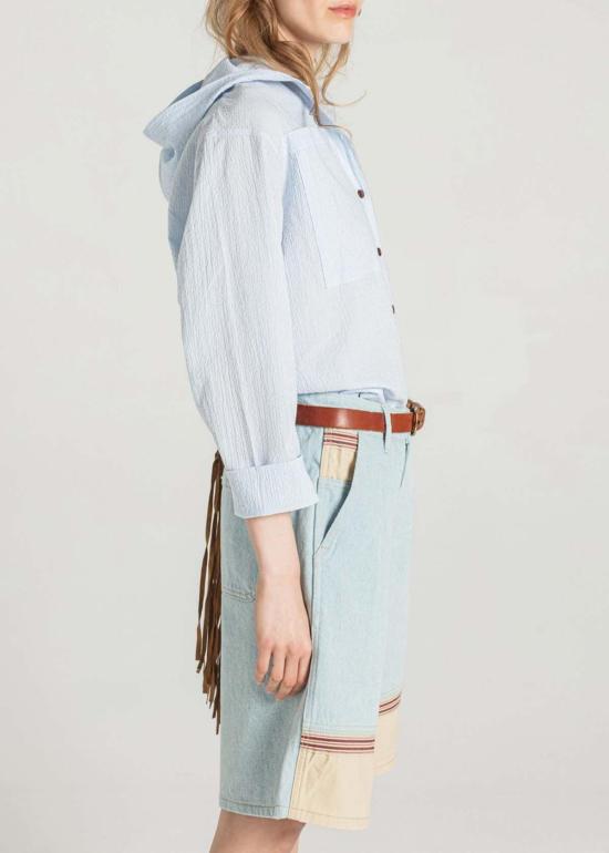  Le Mont St. Michel 데님 숏팬츠 Le Mont S'michel Palarne 버뮤다 반바지 데님 - OTHER BRANDS