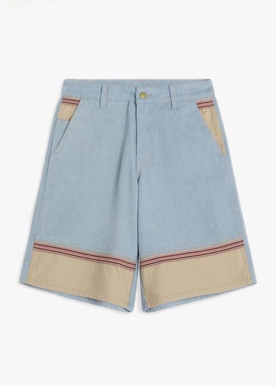  Le Mont St. Michel 데님 숏팬츠 Le Mont S'michel Palarne 버뮤다 반바지 데님 - OTHER BRANDS