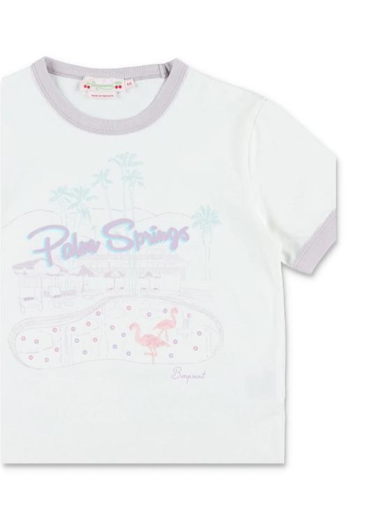 26SS [키즈] 봉쁘앙 티셔츠 C06GTSK00003K 102 WHITE - BONPOINT