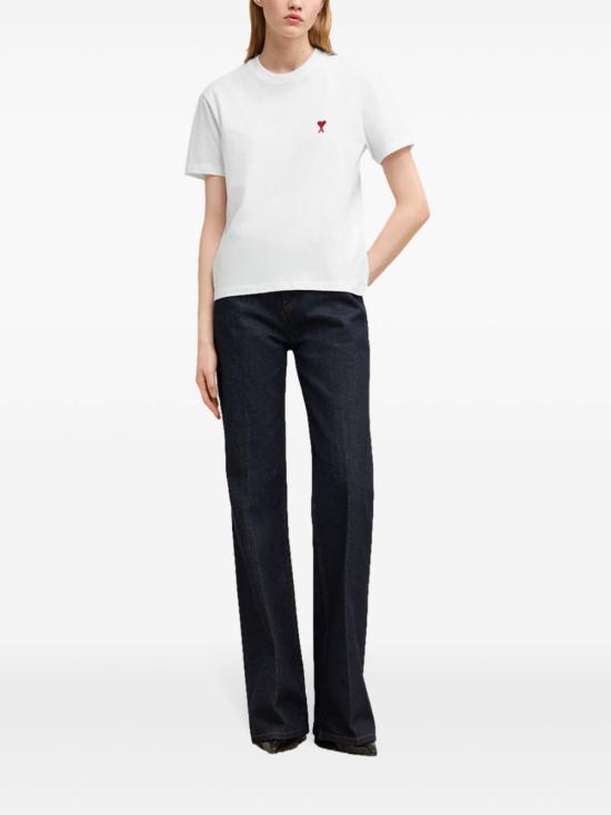 26SS 아미 탑 BFUTS035 724100 WHITE - AMI