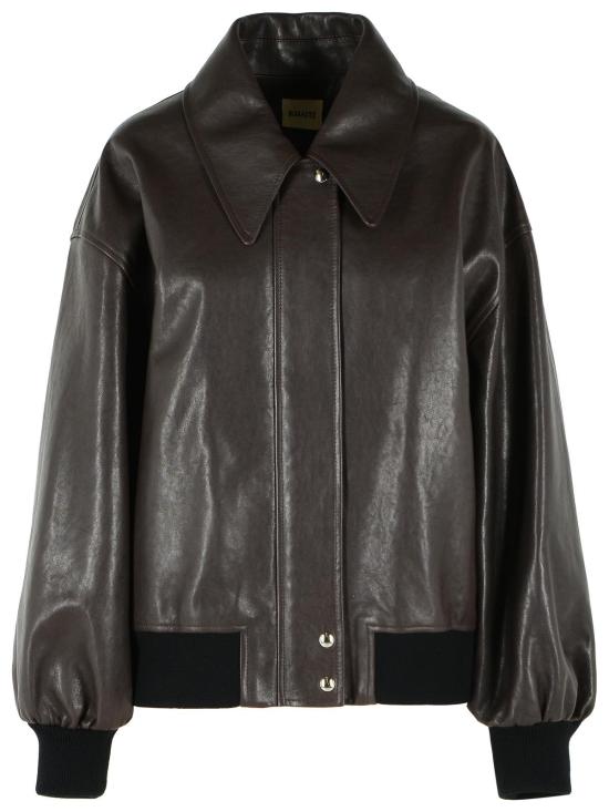 26SS 케이트 가죽 자켓 6166729 L729950 Brown