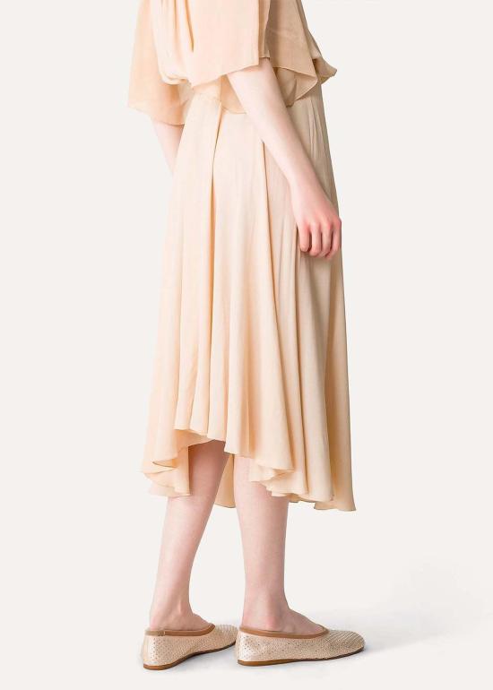  포르테포르테 롱 스커트 포르테 포르테 크레이프 - FORTE FORTE