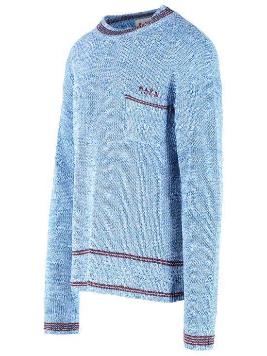 26SS 마르니 스웨터 GCMG0483Q0 UFC601MLB43 Light Blue - MARNI