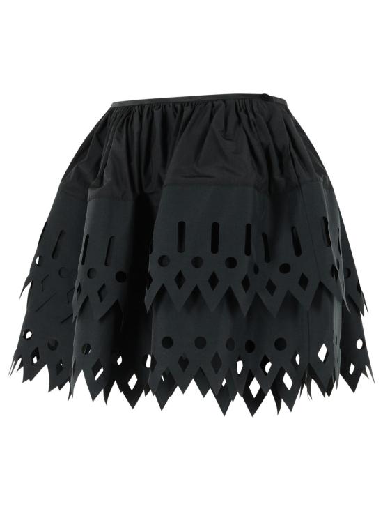 26SS 블루마린 숏 스커트 2G293AN0990 Black - BLUMARINE