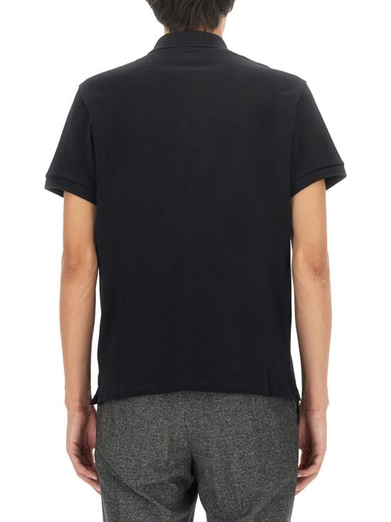 26SS 아미 폴로 티셔츠 BFUPL001 760001 BLACK - AMI