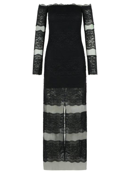 26SS 블루마린 롱 원피스 2A760AN0990 Black