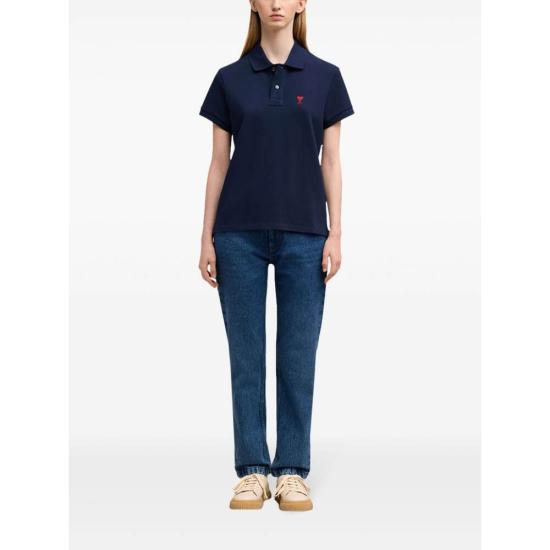 26SS 아미 폴로 티셔츠 BFUPL001 760430 BLUE - AMI