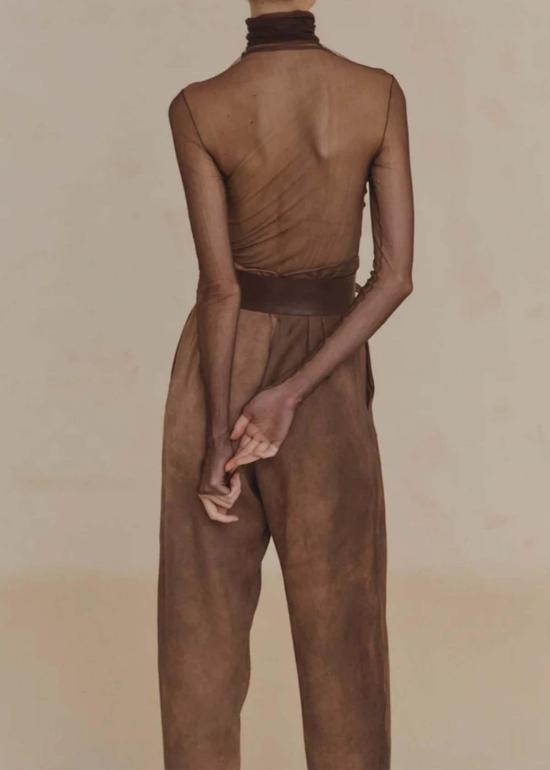  코타나 블라우스 코르타나 시스네 튤 탑 - CORTANA