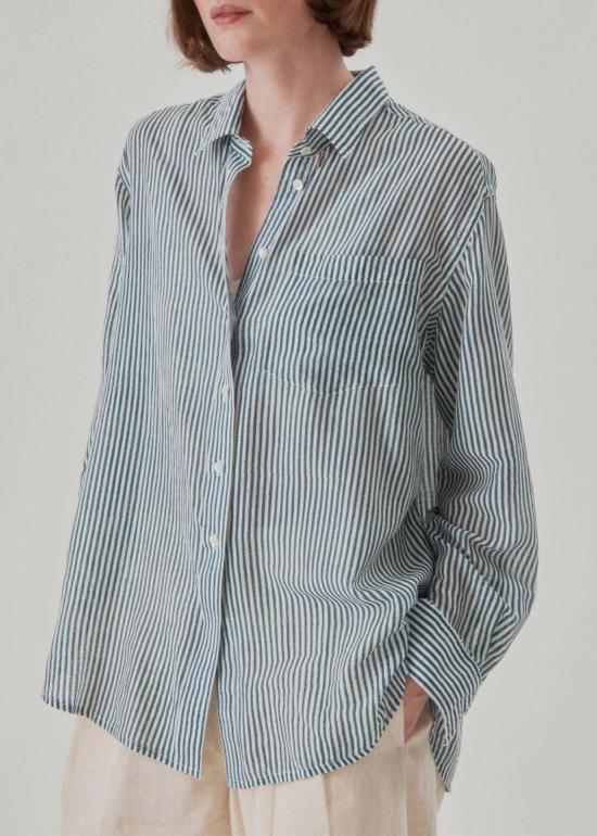  Nymane 탑 니마네 크리스 셔츠 스트라이프