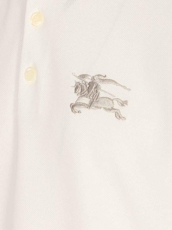 26SS 버버리 폴로 티셔츠 8119009 CHALK WHITE DOM - BURBERRY